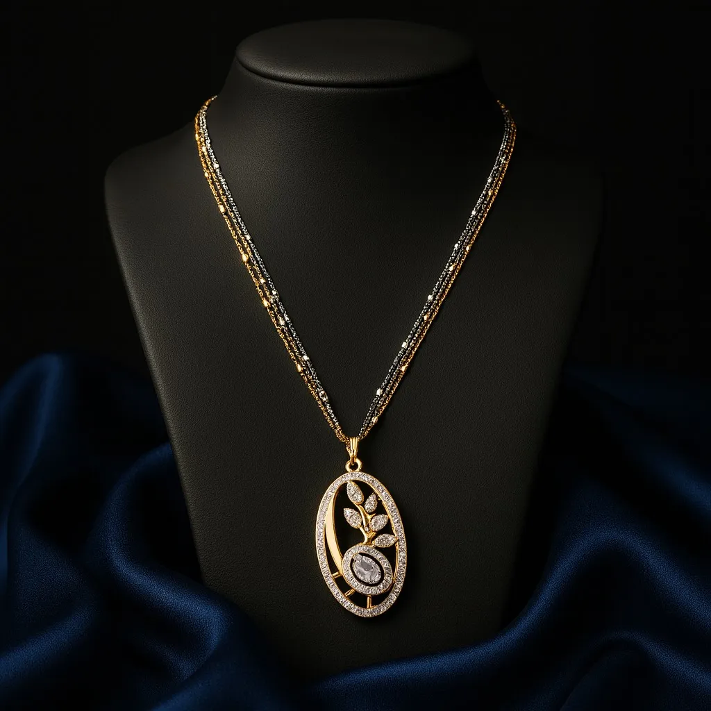 Eternal Bloom Gold Pendant