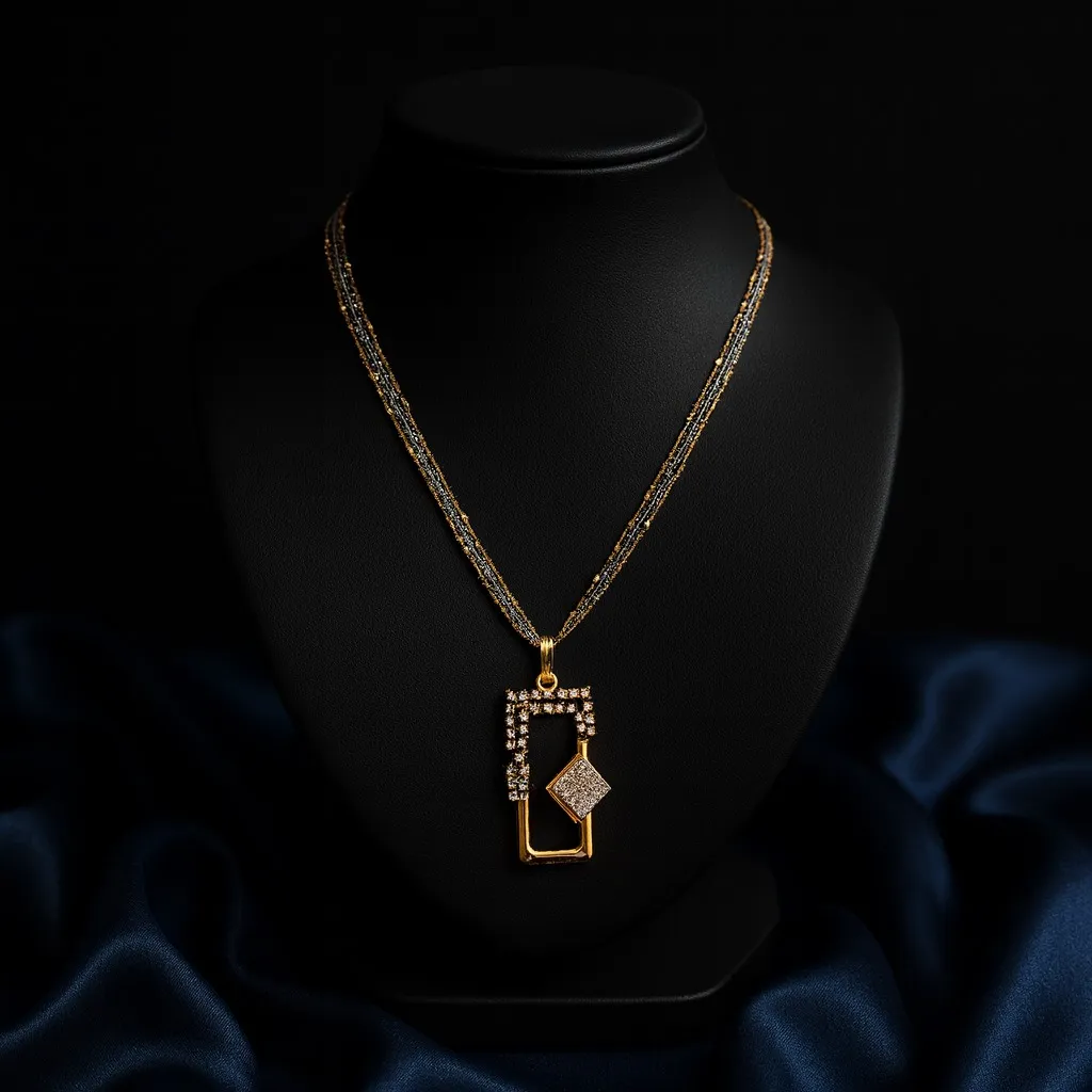 Eternal Frame Diamond Pendant