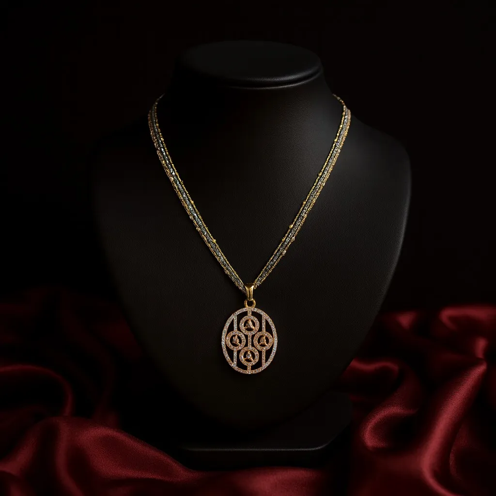 Majestic Ovals Heritage Pendant