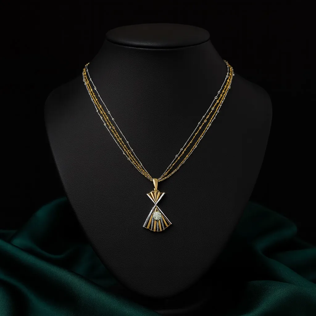 Royal Radiant Fan Pendant