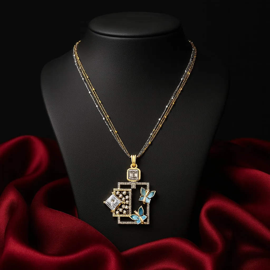 Blue Wings Harmony Pendant